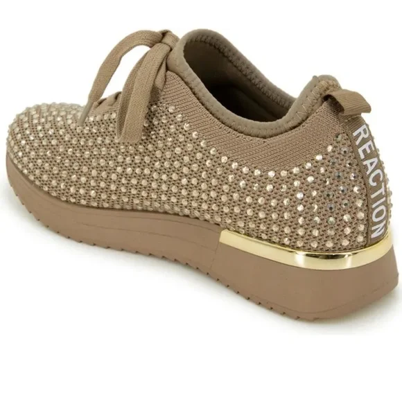 Reaction Kenneth Cole Corley Rhinestone Lace-Up Sneaker - Picture 3 of 5